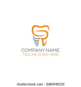 CR or RC dental logo