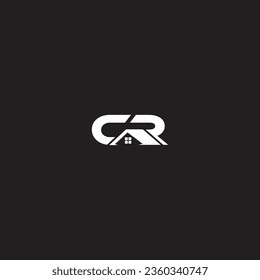 CR Real Estate Initial Letter Logo Vector element. Initial logo template