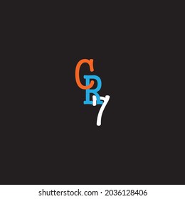 CR7 logo design of Ronaldo 