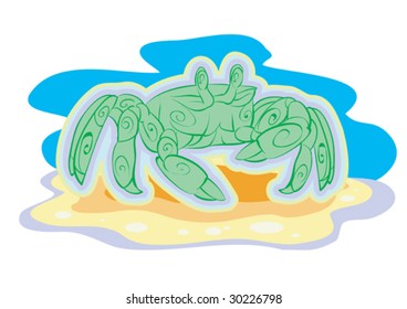 The crab