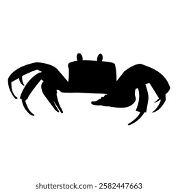 crab, animal, crustacean, claw, nature, isolated, 