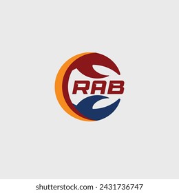 CRAB BRANDED LOGO  TEMPLATE VECTOR