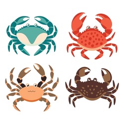 Crab Bundle Various Crab Species Collection