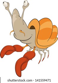 Crab cartoon