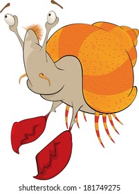 Crab cartoon