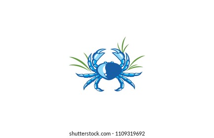 crab cartoon logo