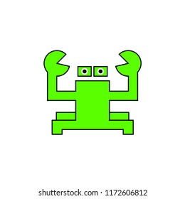 crab cartoon vector