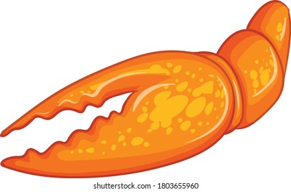 Crab cartoon vector art and illustration