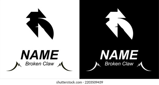 The crab claw is partially broken