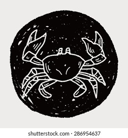 Crab doodle