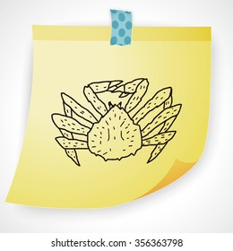 crab doodle