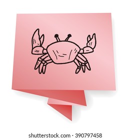 crab doodle