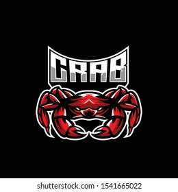 Crab Esports Gaming Logo Animals