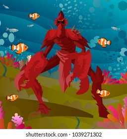 crab evil monster