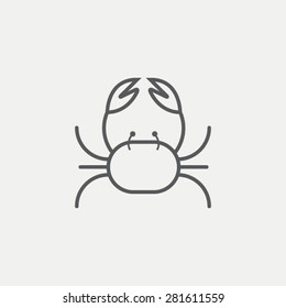 Crab icon