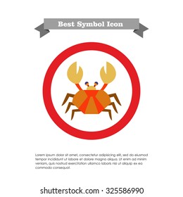 Crab icon