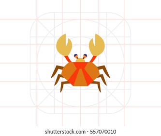 Crab icon