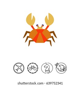 Crab icon