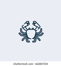 Crab icon