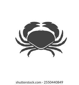 Crab icon flat vector design