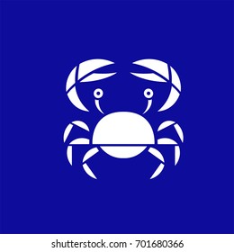 crab icon illustration isolated vector sign symbol