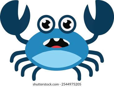 Crab icon set vector on white background, icon, abstract, vector, design, food, beach, isolated, nature, art, kitchen, illustration, cartoon, animal, sea, restaurant