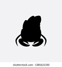 crab icon sign signifier vector