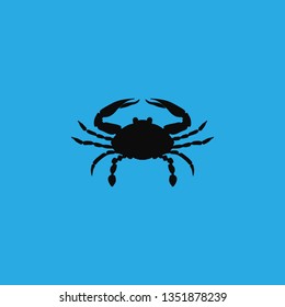 crab icon vector