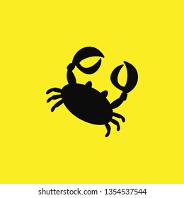 crab icon vector