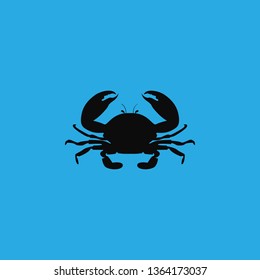 crab icon vector
