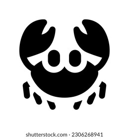 Crab-Symbol für Ihr Website-Design, Logo, App, Benutzeroberfläche.