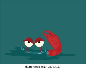 Crab illustraion