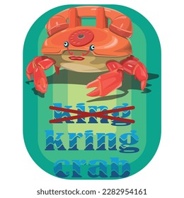 diseño de depuración de cangrejos con la forma de un teléfono antiguo, adecuado para tu colección digital se puede usar para camisetas, libros, etc.