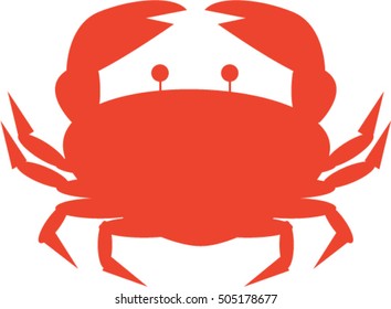 The crab logo. 