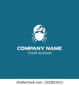 Crab logo design for company