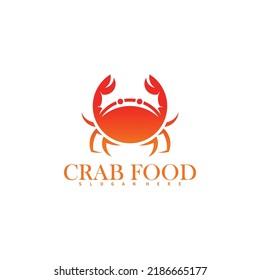 Crab Logo Design Vector Illustration Template. Modern Logo Design.