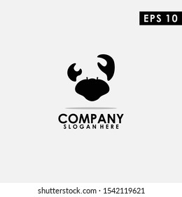 Crab Logo Design Vector Template. Modern Design. Vector Illustration