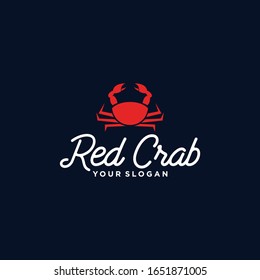 Crab Logo Idea Image Stock Vector