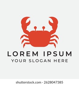 A crab logo symbolizes resilience strength and adaptability in a bold and unique design.