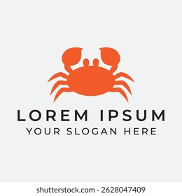A crab logo symbolizes resilience strength and adaptability in a bold and unique design.