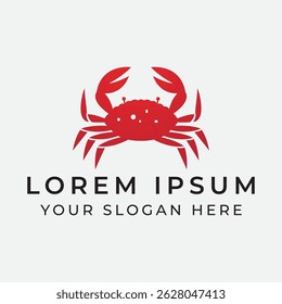A crab logo symbolizes resilience strength and adaptability in a bold and unique design.