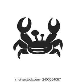 Crab Logo template Isolated. Brand Identity. Icon Abstract Vector graphic
