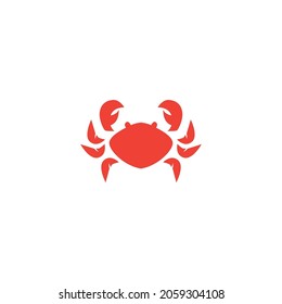 CRAB LOGO VECTOR SYMBOL ICON ILLUSTRATION MODERN DESIGN