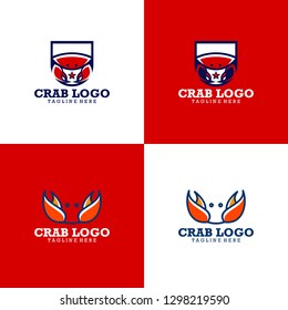 Crab Logos Design