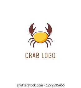 Crab Logos Design Illustration Vector Template