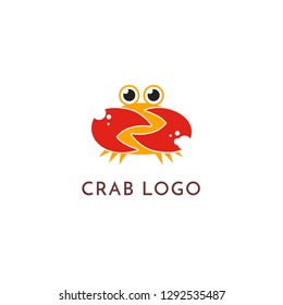 Crab Logos Design Illustration Vector Template