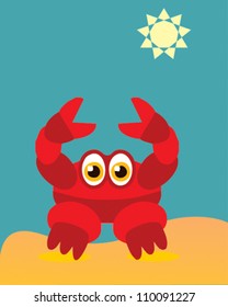 Crab on Beach