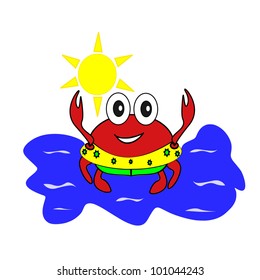 crab to the sea