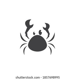 Crab seafood logo ilustration vector template