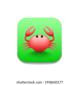 Crab Seafood Logo Vector Symbol Icon Design Style